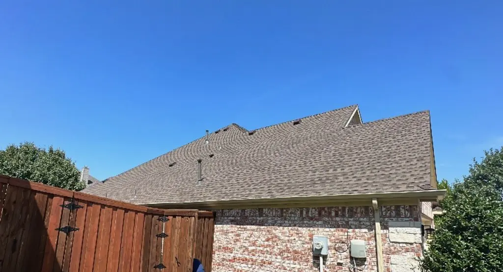 Completed roof replacement project in Platteville